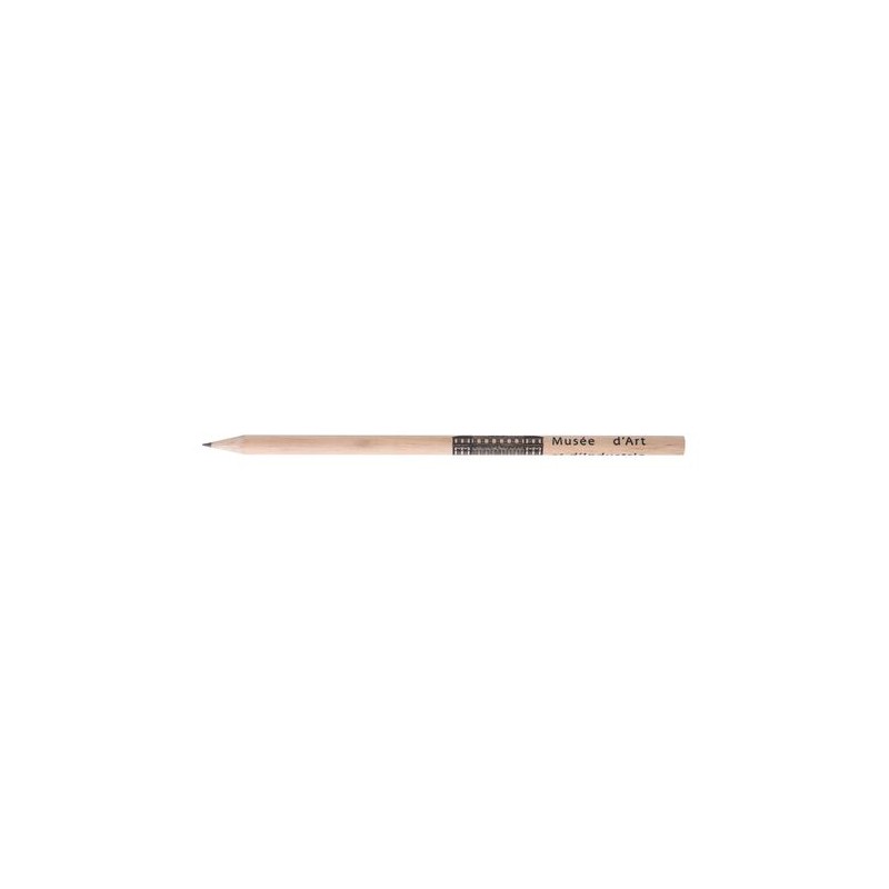 Crayon Éco-responsable Personnalisable 42KM MARATHON - ROND 17 INCOLORE T Coupé marquage couleur éclatante