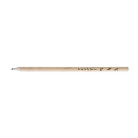 Crayon Éco-responsable Personnalisable 42KM MARATHON - ROND 17 INCOLORE T Coupé personnalisable avec votre logo