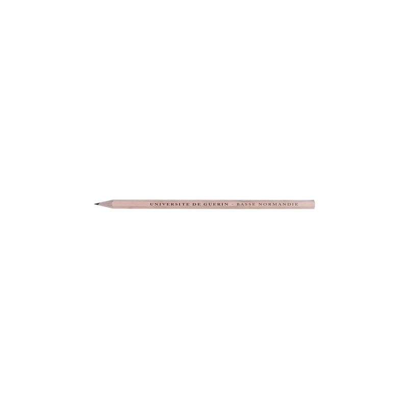 Crayon  HEXA 17 SANS VERN T Coupé - personnalisable objet promotionnel éco-responsable