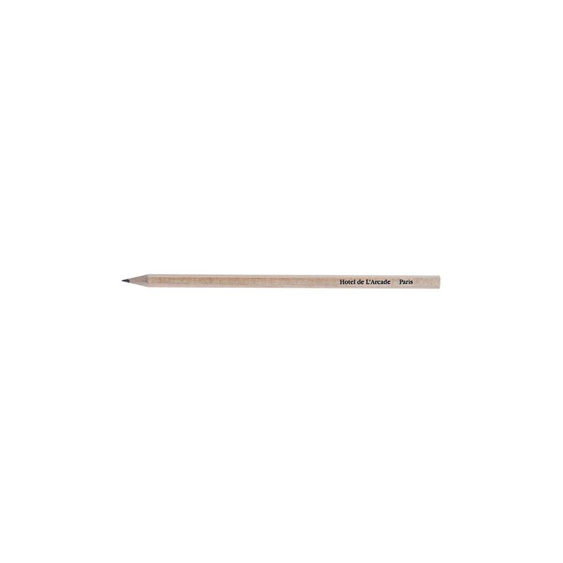 Crayon  HEXA 17 SANS VERN T Coupé - personnalisable objet publicitaire robuste