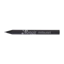 Crayon  et personnalisable 8,7 cm Black Rond