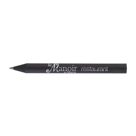 Crayon  et personnalisable 8,7 cm Black Rond