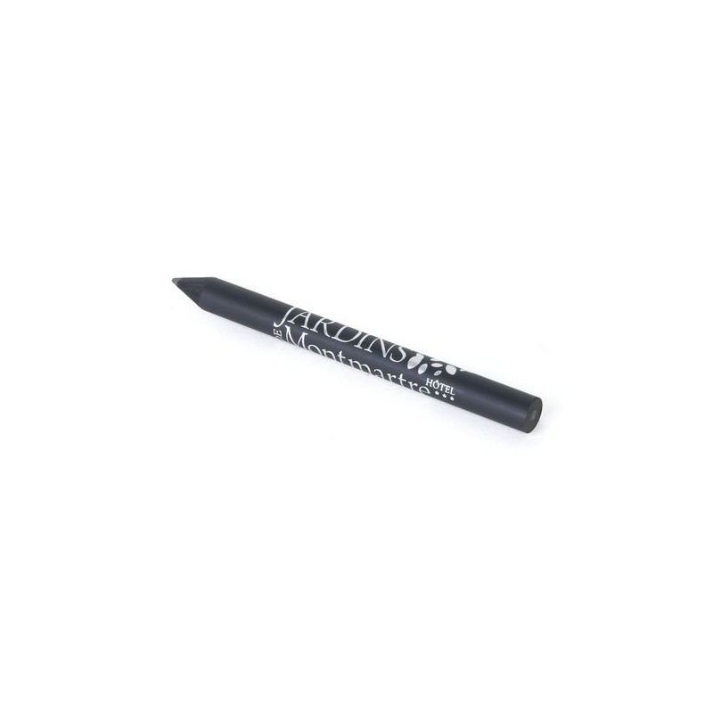 Crayon  et personnalisable 8,7 cm Black Rond cadeau entreprise pas cher