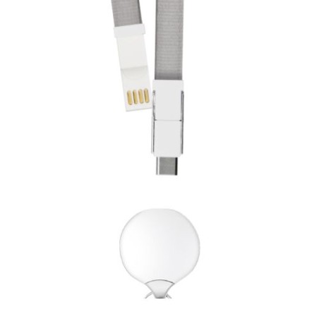 Câble de Charge Long 3 en 1 - Pratique et Polyvalent