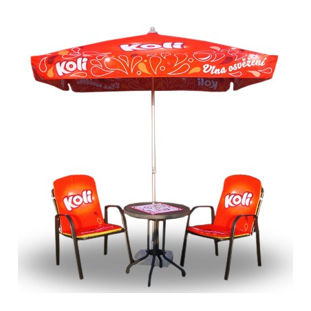 Parasol Carré 2x2m Café - Élégance et Protection
