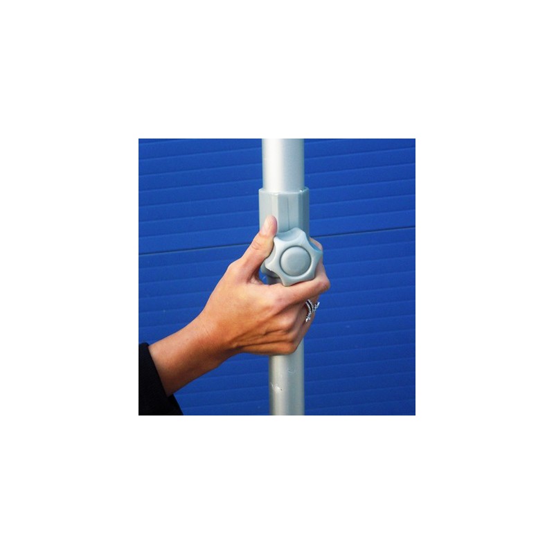 Parasol Carré 2x2m Café - Élégance et Protection