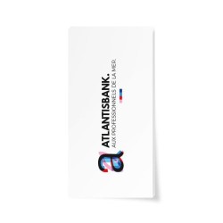 Étiquettes Bristol Imprimées Quadri Recto 55x28 mm en Sac de 100 - Objets Publicitaires 2