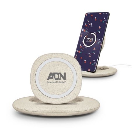 Chargeur Induction Rapide 10W & Support Téléphone