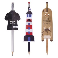 Sachet Publicitaire Personnalisé avec Stylo Messager