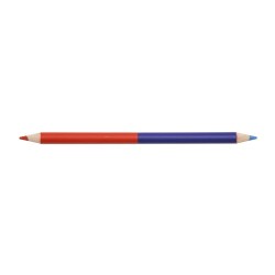 Surligneur Crayon Éco-responsable Personnalisé 17,6 cm - BI-COUL COUL 2 PANTONE Matières : bois Couleurs : blanc