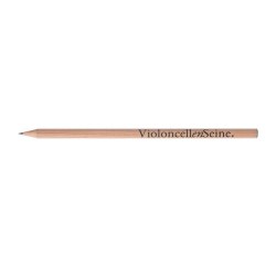 Crayon à papier personnalisable Prestige Naturel - Rond 17,6 cm Incolor 2