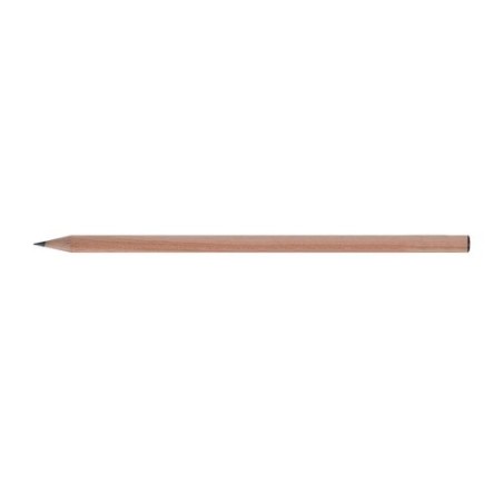 Crayon à papier personnalisable Prestige Naturel - Rond 17,6 cm Incolor accessoire événementiel unique