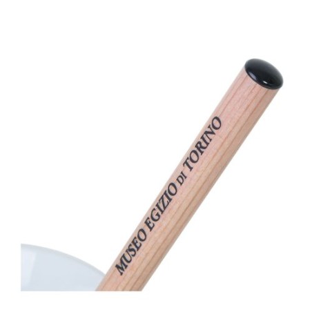 Crayon à papier personnalisable Prestige Naturel - Rond 17,6 cm Incolor impression logo haute qualité