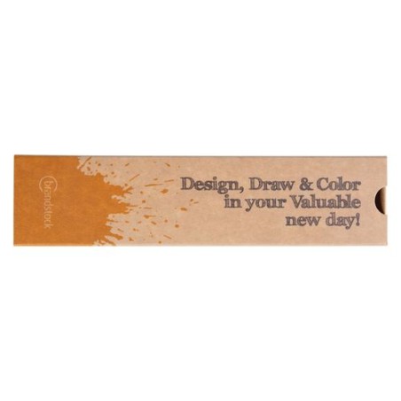 Étui-Fourreau Kraft Éco-responsable Personnalisable pour 1 Crayon - Objet Publicitaire personnalisable avec votre logo