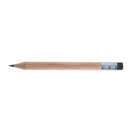 Crayon Éco-responsable Personnalisable Rond 8,7 cm Incolore T Gomme cadeau collaborateur premium