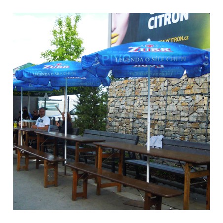 Parasol Asymétrique 200cm - Élégance et Protection