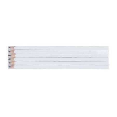 Set de 6 Crayons Graphite Éco-responsables Personnalisés 17.6 cm