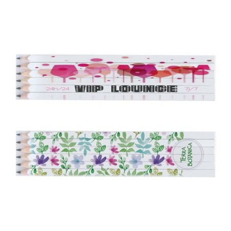 Set Quadri 6 Crayons Graphite Personnalisables