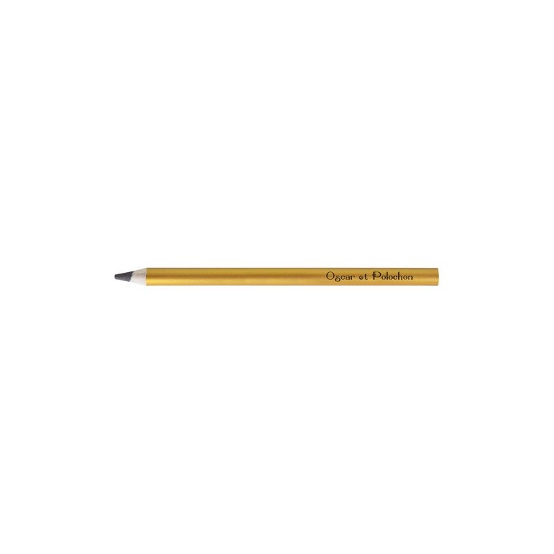 Crayon Éco-responsable Rond 17,6 cm - BIG ECO MINE marquage laser ultra précis