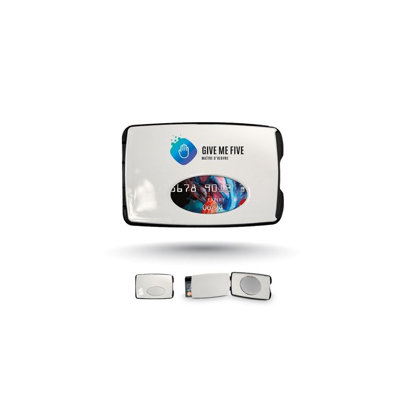 Protège Carte avec Miroir - Élégance Pratique