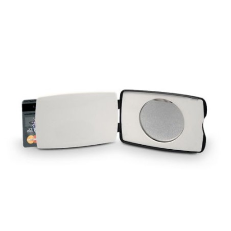Protège Carte Pratique avec Miroir Personnalisé cadeau entreprise pas cher