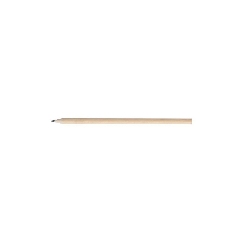 Crayon Personnalisable Rond Éco-responsable 17 cm - Peuplier