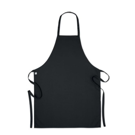 Tablier personnalisable en coton organique 200 gr/m² - Raipur Colour Matières : coton biologique Couleurs : noir goodies publici