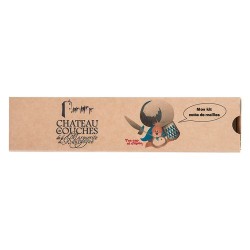 Étui-Fourreau Éco-responsable Personnalisable pour 6 Crayons - Kraft