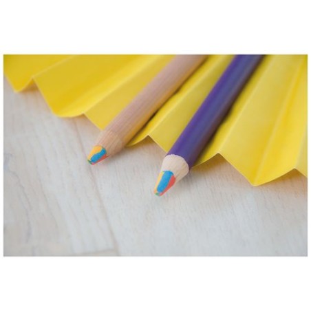 Crayon Éco-responsable à Papier HB 4 Couleurs 17,6 cm - BIG ECO MINE cadeau collaborateur premium