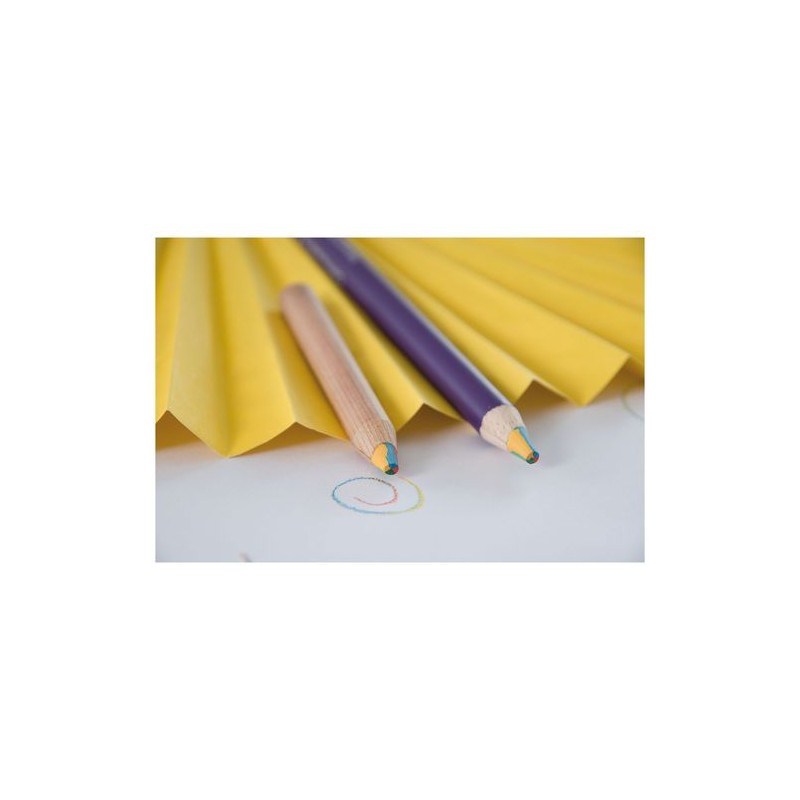 Crayon Éco-responsable à Papier HB 4 Couleurs 17,6 cm - BIG ECO MINE goodies publicitaire durable