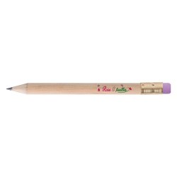 Crayon Éco-responsable ROND 8,7 cm - Objet Publicitaire ECO 2