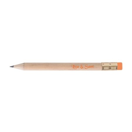 Crayon Éco-responsable ROND 8,7 cm - Objet Publicitaire ECO cadeau entreprise pas cher