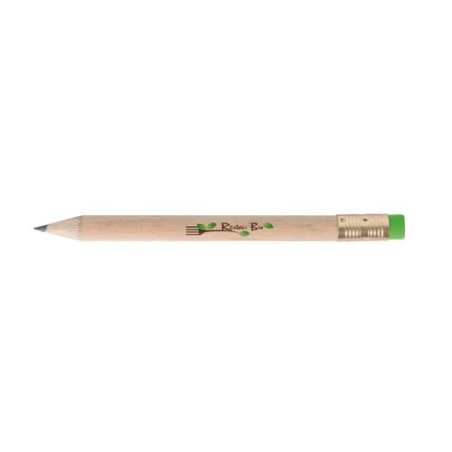 Crayon Éco-responsable ROND 8,7 cm - Objet Publicitaire ECO objet promotionnel éco-responsable