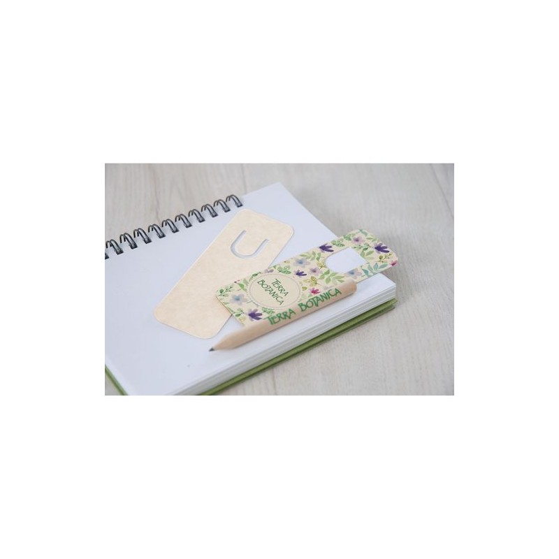 Kit Éco-responsable de Marque-Page Personnalisé Canne Suc 8.7 M.PAGE cadeau entreprise pas cher