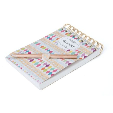 Bloc-Notes A7 Écologique avec Crayon Agenda