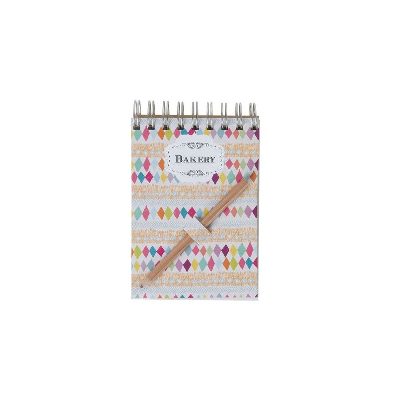Bloc-notes A7 avec crayon - Étui noir personnalisable pour objets publicitaires livraison express 24h 48h