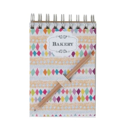 Bloc-notes A7 avec crayon - Étui noir personnalisable pour objets publicitaires livraison express 24h 48h