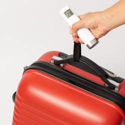 Pèse-Bagages Pratique Personnalisé Pas Cher - Daley Couleurs : blanc marquage laser ultra précis