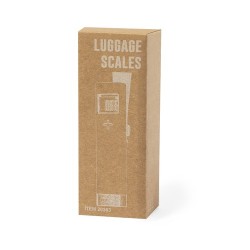 Pèse-Bagages Pratique Personnalisé Pas Cher - Daley Couleurs : blanc objet promotionnel éco-responsable