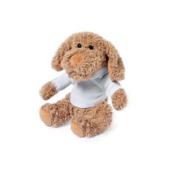 Peluche Unique Cadeau Publicitaire - Chamox Matières : polyester Couleurs : marron 2