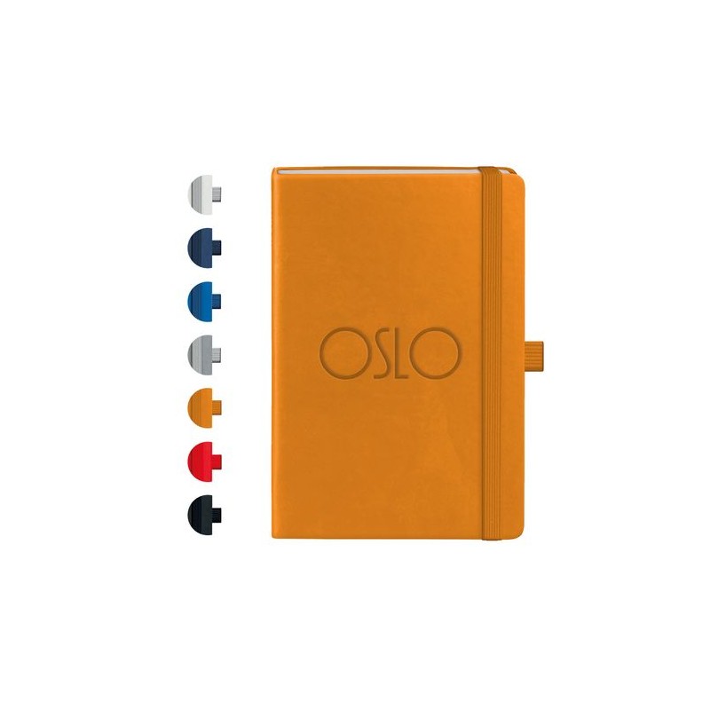 Carnet Éco-responsable Personnalisable - OSLO Couleurs : rouge Matières : papier (FSC)