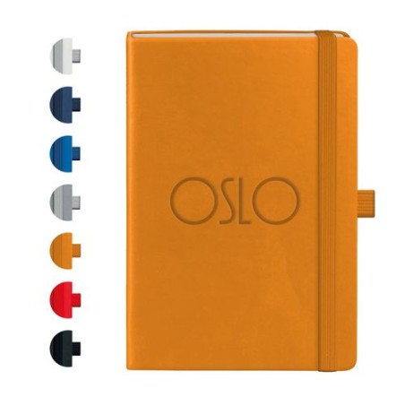 Carnet Éco-responsable Personnalisable - OSLO Couleurs : rouge Matières : papier (FSC)