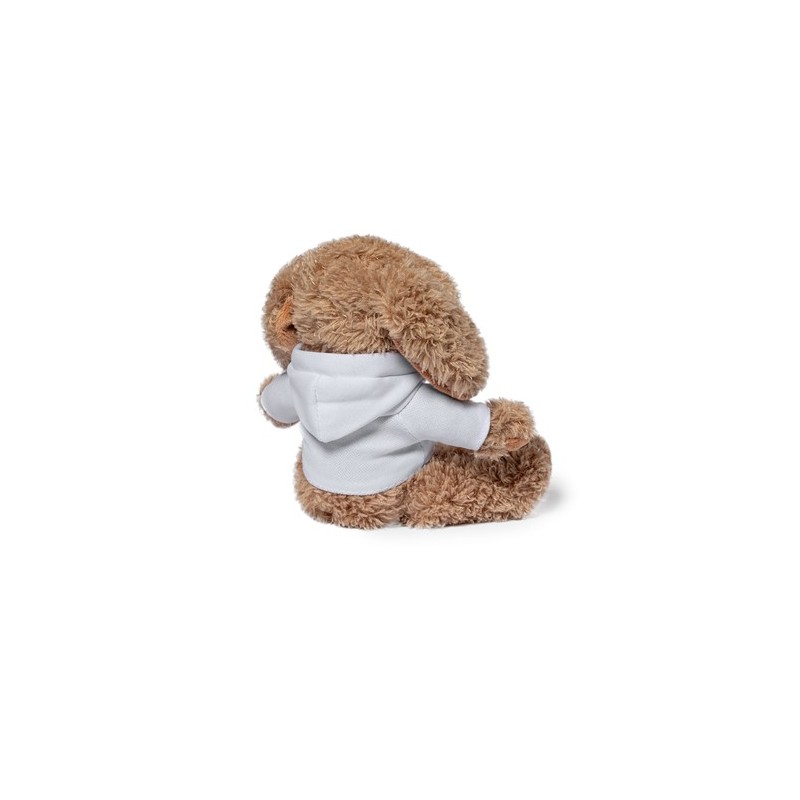 Peluche Unique Cadeau Publicitaire - Chamox Matières : polyester Couleurs : marron impression haute définition