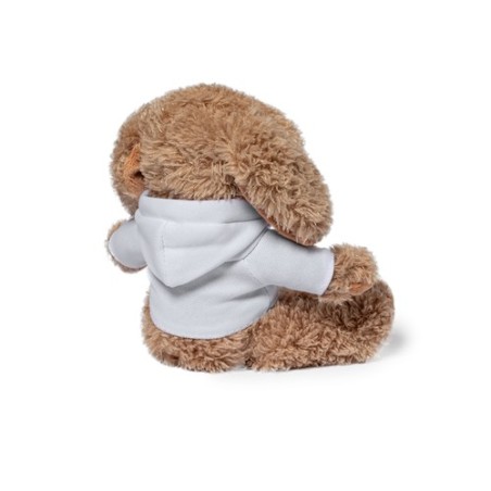Peluche Unique Cadeau Publicitaire - Chamox Matières : polyester Couleurs : marron impression haute définition
