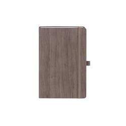 Carnet Éco-responsable Personnalisable PINO Couleurs : marron Matières : papier (FSC) 2