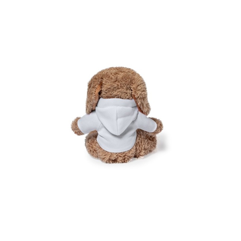 Peluche Unique Cadeau Publicitaire - Chamox Matières : polyester Couleurs : marron marquage laser ultra précis