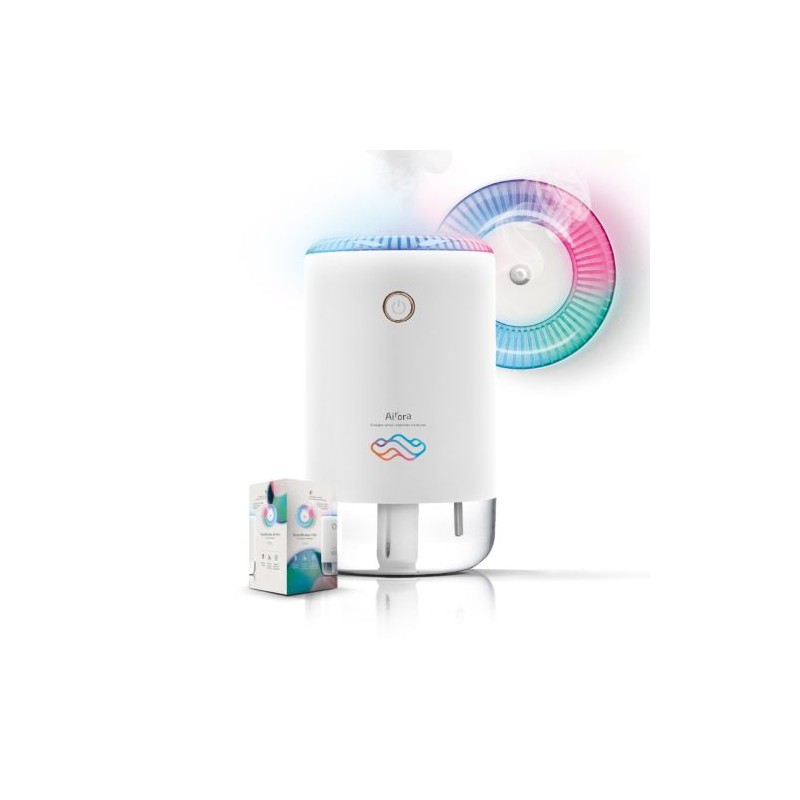Humidificateur d'air  et diffuseur aromatique 370ML - Accessoire bien-être à domicile