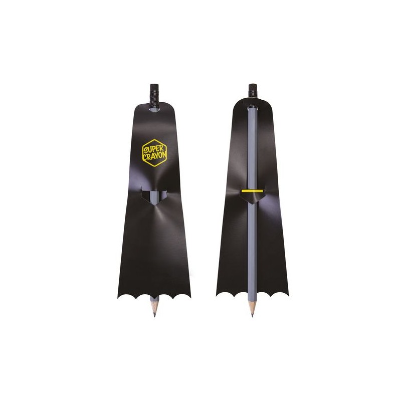 Crayon Éco-responsable Personnalisé - SUPER CRAYON-SUPBAT
