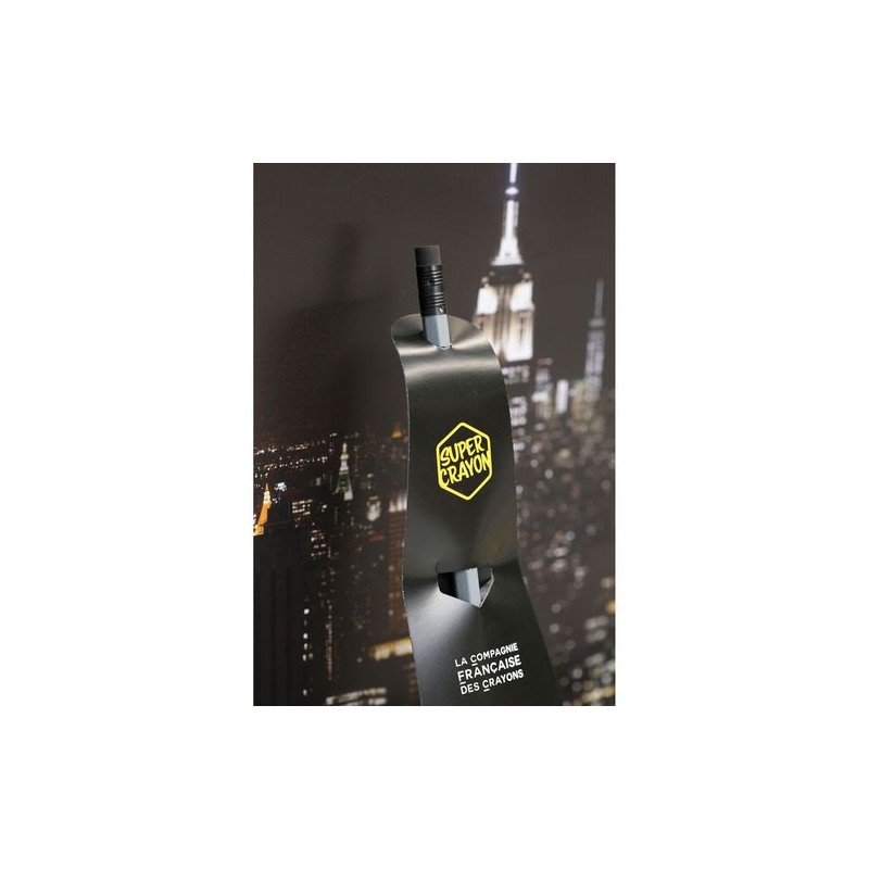 Crayon Éco-responsable Personnalisé - SUPER CRAYON-SUPBAT livraison express 24h 48h