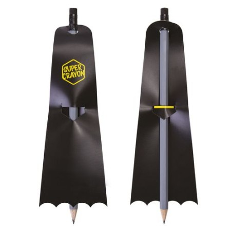 Crayon Éco-responsable Personnalisé - SUPER CRAYON-SUPBAT personnalisation rapide en France
